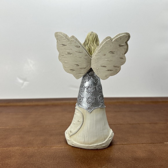 2020 Pavillion Gift, Elements 80th Birthday Angel Heart Figurine Sculpture 82475 - Picture 4 of 7